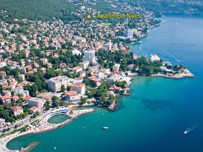 Apartment Nives Opatija Exteriör bild